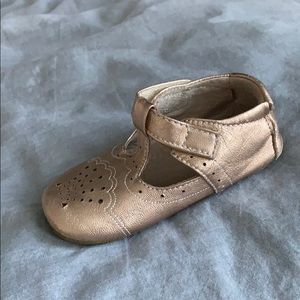 Livie & Luca Rose Gold baby shoes